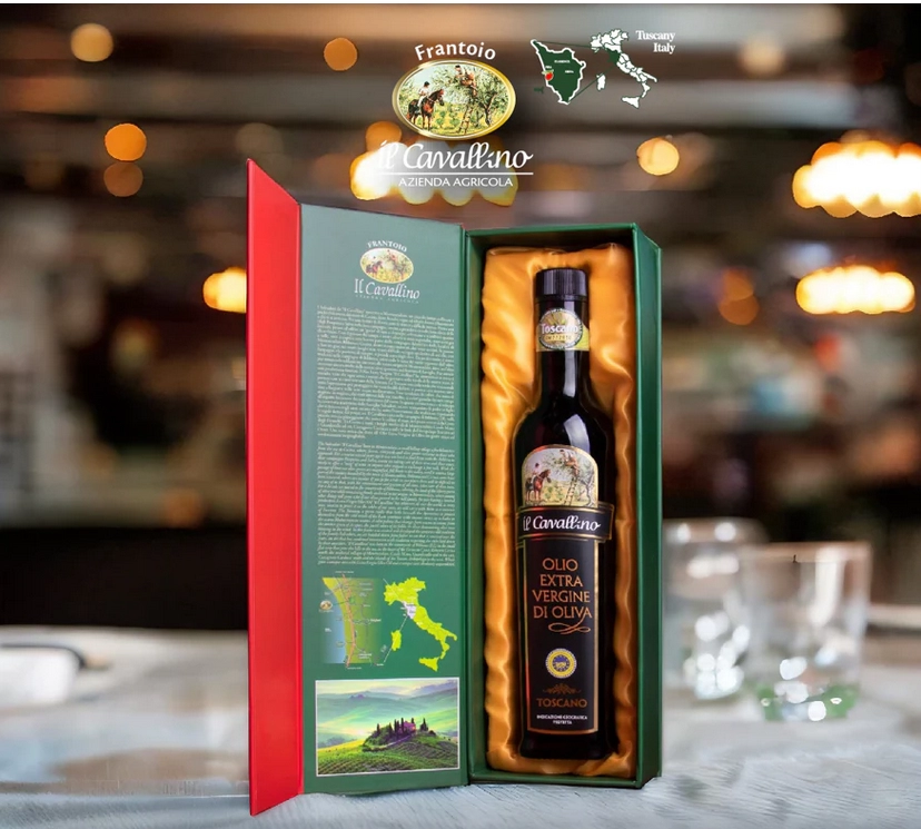 Ulei de Masline Extravirgin Il Cavallino Gift Box 0.5L